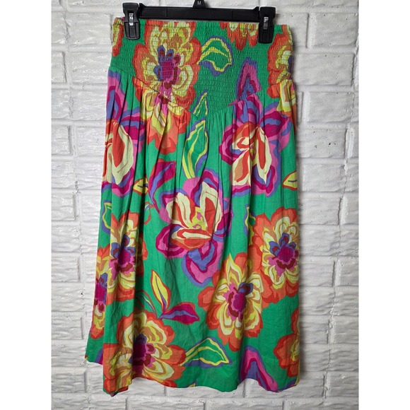 Giani Bini Dresses & Skirts - GB Women's size Medium skirt Midi Floral Gianni Bini Pull on Multi color NWT